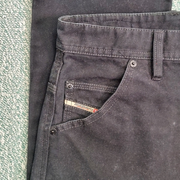 Diesel Krooley-A Regular Slim-Carrot 00NXY Jeans, 31, black - Picture 13 of 13